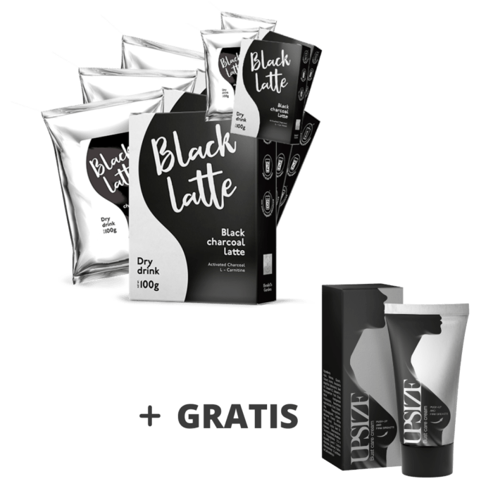 black latte 3+2 gratis